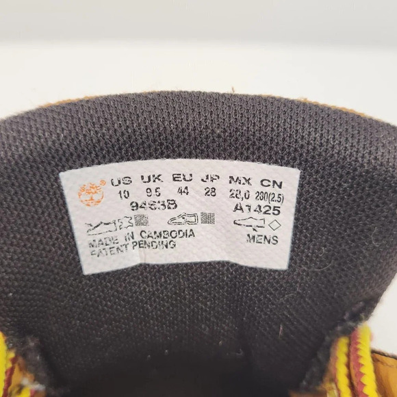 Timberland Groveton Mens Ankle Chukka Boots  Size 10 - Picture 7 of 13